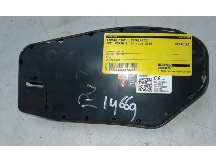 Airbag stoel (zitplaats) Opel Corsa