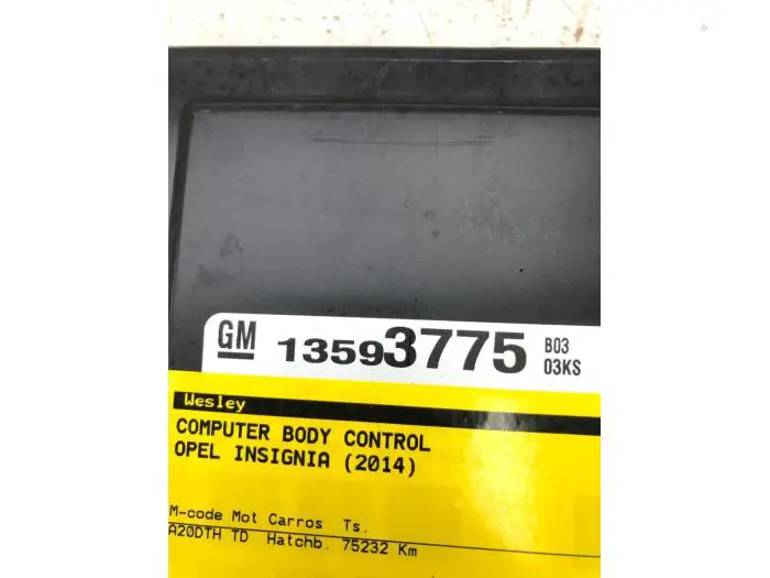 Computer Body Control Opel Insignia