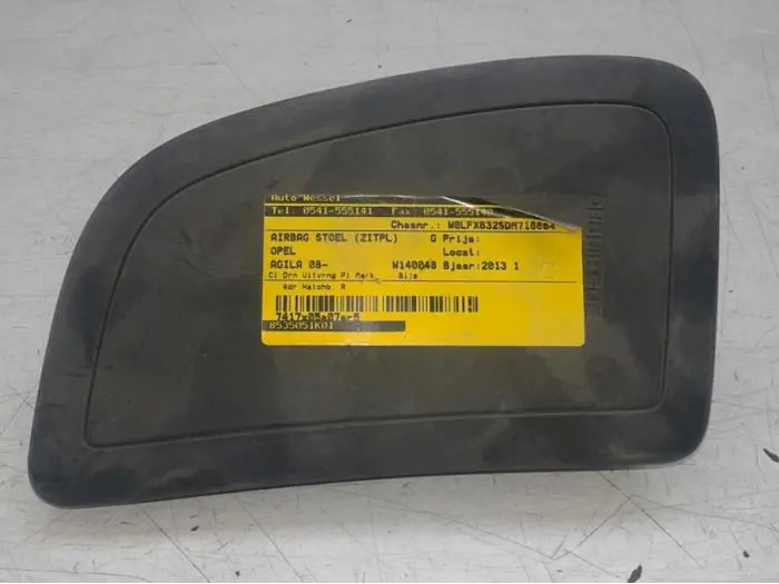 Airbag stoel (zitplaats) Opel Agila